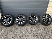  18" használt (gyári felni) alufelni, rajta 235/50 használt Continental nyári gumi gumi 