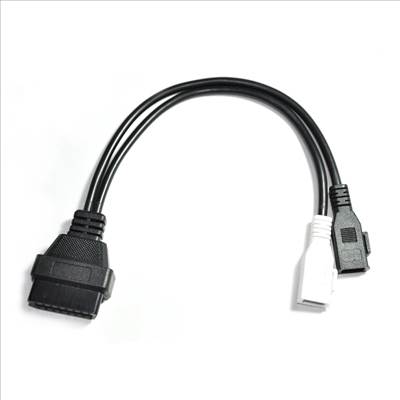 VW Audi Seat Škoda OBD átalakító kábel OBD2-OBD1