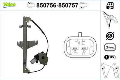 ablakemelő VALEO 850756_VAL for JEEP