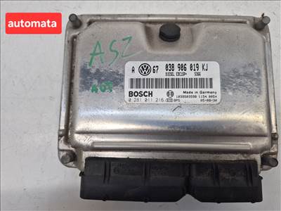 Volkswagen Golf IV, Volkswagen Bora 1.9 PD ASZ automata motorvezérlő (40932) 038906019kj