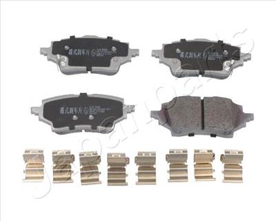 JAPANPARTS PP-263AF - fékbetétkészlet, tárcsafék SUZUKI TOYOTA