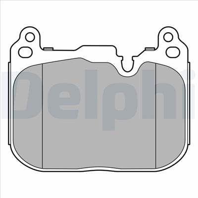 DELPHI LP3597 - fékbetétkészlet, tárcsafék BMW MINI