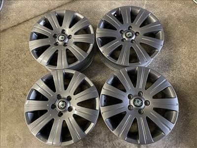 5x112-es lyukosztású 6X 17"-es újszerű gyári Skoda alufelni eladó