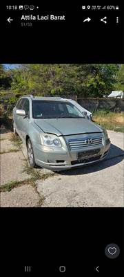 Toyota Avensis (T250) bontott alkatrészei vagy egyben bontásra eladó