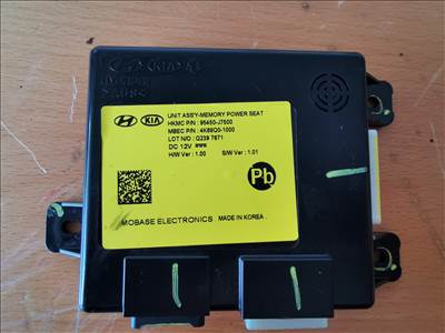 Kia Cee'd (CD), Kia Procee'd (CD), Kia XCeed Elektromos működtetésű Vezető ülés vezérlő panel 95450j7500