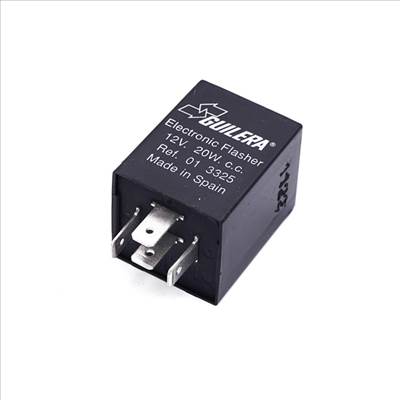 VILLOGÓ RELÉ 12V 20W /INDEX/ 404080045