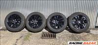  18" újszerű, gyári fekete 5 küllős alufelni, rajta 225/60 R18 újszerű Bridgestone téli gumi (4db)