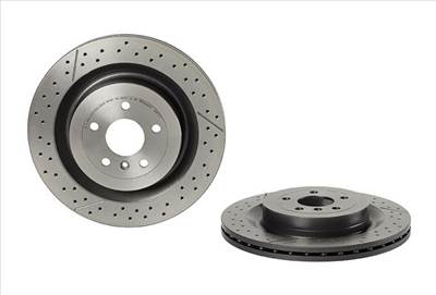 BREMBO 09.B710.11 - féktárcsa MERCEDES-BENZ