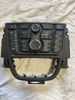 Opel Astra J, Opel Zafira C, Opel Cascada CD 300 rádió vezérlő panel  13360090