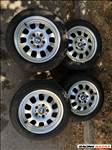  5x120 lyukosztású 16" használt (gyári felni) alufelni, rajta 205/55 újszerű Vredestein téli gumi 