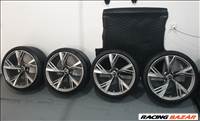  5x112 lyukosztású 22" újszerű RODAN egyéb felni, rajta 285/30 használt Pirelli nyári gumi gumi 