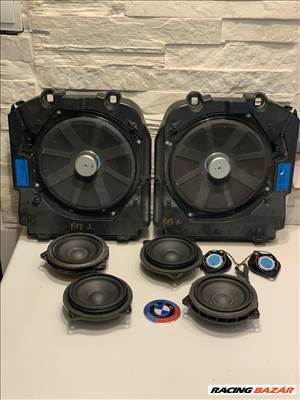 BMW 6-os sorozat F12/F13 hangszóró SZETT Gyári Komplett HiFi Hangszóró Szett 8db,mélyekkel 65139169685