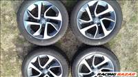  4x100 osztású 6,5J 16" újszerű Opel (gyári felni) alufelni + TPMS