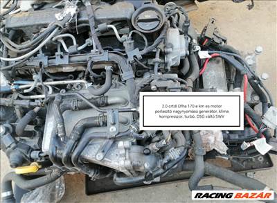 Seat Tarraco 2.0 CR TDI DFHA motor. 170e-km-es