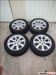  5x114.3 lyukosztású 17" használt alufelni, rajta 215/55 használt Pirelli nyári gumi 5365
