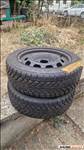  Gyári BMW 16" használt lemezfelni, rajta 195/55 használt Bridgestone téli gumi gumi 