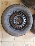  5x115 lyukosztású 16" felújított lemezfelni, rajta 225/65 használt Matador téli gumi gumi 