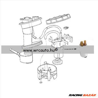 AC pumpa Seat Ibiza I 1.2 1.5 1.7 Toledo I 1.6 1.8 2.0