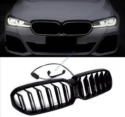 BMW G30 G31 LCI világítós LED-es hűtőrács / vese 2020-2024