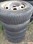 VW Polo gyári lemezfelni, rajta 165/70R14 Vredestein használt téli gumi 