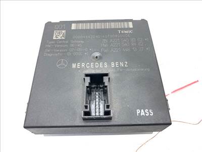 MERCEDES-BENZ KLASA S (W221) 2005 - 2013 GATEWAY MODUL A2215408362