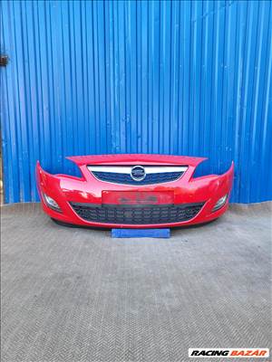 Opel Astra J gyári 13264403 első lökhárító piros  132644403