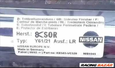 Nissan Patrol gyári oldal fellépő króm új  ke543vc520