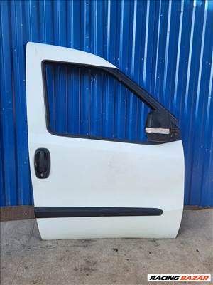 Fiat Doblo 2 II, Fiat Combo D, 2009-től jobb első ajtó rozsdamentes fehér