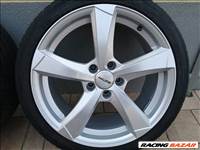  5x112 lyukosztású 18" újszerű GMP alufelni, rajta 225/40 újszerű Barum nyári gumi gumi 
