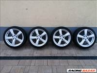  5x112 lyukosztású 18" újszerű GMP alufelni, rajta 225/40 újszerű Barum nyári gumi gumi 