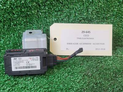 Kia Ceed (jd) TPMS Elektronika B00006078 a2c30979500