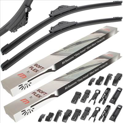 Első szélvédőtörlő lapát M MODECAR SOFT FLEX 650mm  450mm 2 db, készlet
