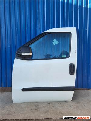 Fiat Doblo 2 II, Fiat Combo D, 2009-től bal első ajtó rozsdamentes fehér