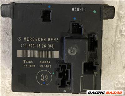 Mercedes E211 bal hátsó ajtó elektronika modul 2118201526