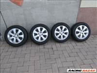  Opel Combo C alufelni garnitúra, újszerű 4 évszakos Hankook Kinergy gumikkal együtt eladó! 
