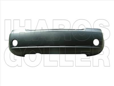 Chevrolet Spark 2005-2010 - Hátsó lökhárító fekete