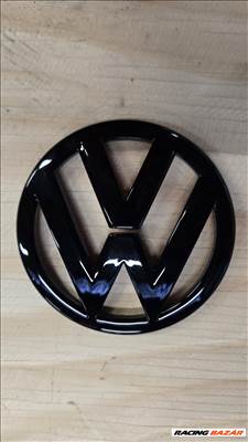 Volkswagen Scirocco III fényes fekete hátsó embléma/jel ÚJ! 89mm