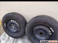  5x112 lyukosztású 16" használt lemezfelni, rajta 195/65 újszerű Pirelli téli gumi gumi 