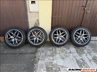  5x114.3 lyukosztású 20" használt GMP alufelni, rajta 255/40 eldobós gumi 