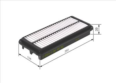 légszűrő BOSCH F 026 400 060 for KIA