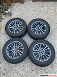  5x114.3 lyukosztású 17" újszerű (gyári felni) 225/65 használt Bridgestone téli gumi 