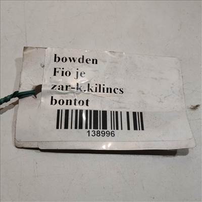 Fiat Fiorino , Qubo 2007-2024 Zár bowden Használt  Külső kilincs és a zárszerkezet között, bal első