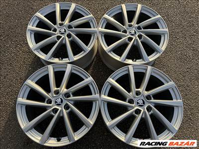 4db Borbet 17" Skoda Octavia alufelni. (4588)