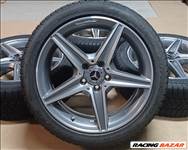 Mercedes W205 C AMG 5x112 7,5x18 ET44 225/45 R18 téli gumikkal 4db
