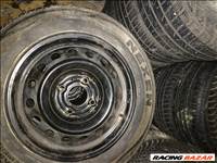  NISSAN 4x114.3 lyukosztású 15" újszerű (gyári felni) lemezfelni,185/65 használt Nexen nyári gumi  