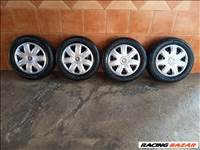 SKODA FABIA 15" LEMEZFELNI 5X100 TÉLI 185/65R15 GUMIVAL OLCSÒN!!!