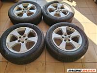  5x115 lyukosztású 18" használt alufelni, rajta 235/60 használt Hankook téli gumi gumi 