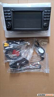 Mercedes fejegység W211 W203 bluetooth navigáció