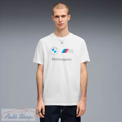BMW M MOTORSPORT ESS LOGO FÉRFI FEHÉR PÓLÓ 635430-02