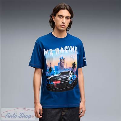  BMW PUMA MMS ESS Autós Grafikus Póló kerek nyakú pamutpóló 637183-04